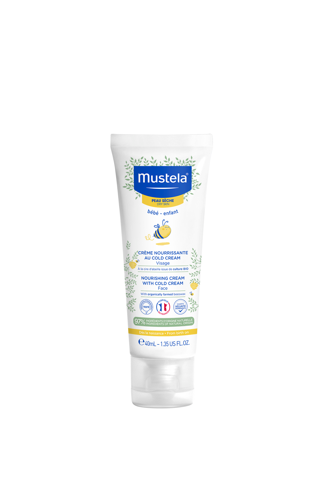 Mustela Nourishing Face Cream with Cold Cream 40mL