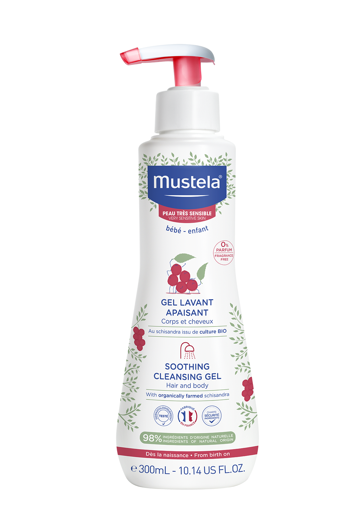 Mustela Soothing Cleansing Gel 300mL