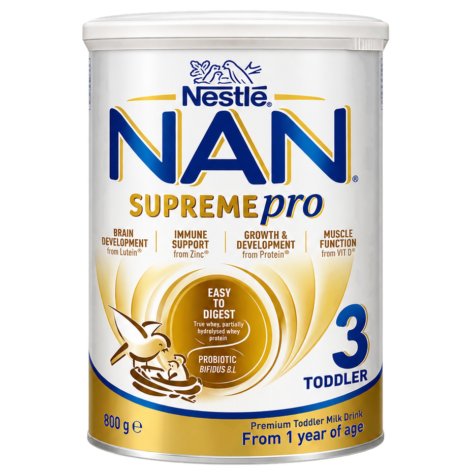 NAN SupremePro 3 Premium Toddler Milk Drink Powder From 1 Year 800g