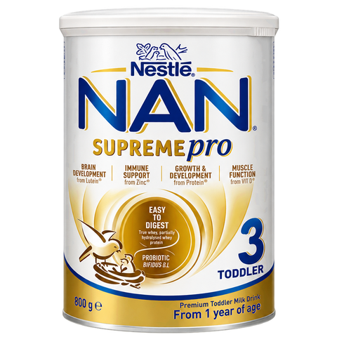 NAN SupremePro 3 Premium Toddler Milk Drink Powder From 1 Year 800g