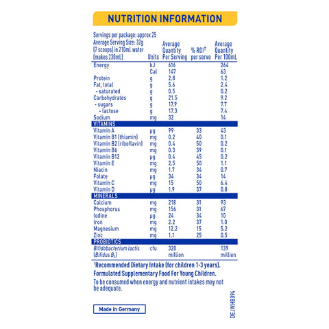 NAN SupremePro Stage 4 Formula 2+ Years 800g