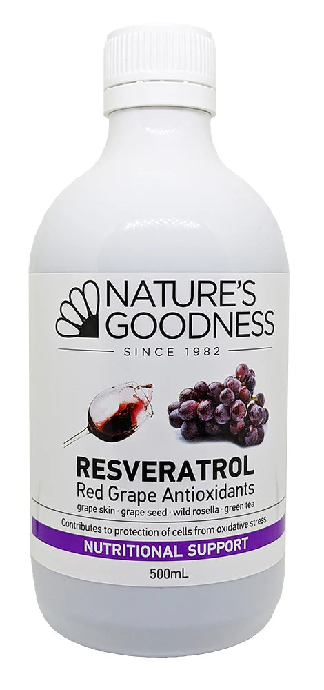 Nature's Goodness Red Grape Antioxidants with Resveratrol Juice 500mL