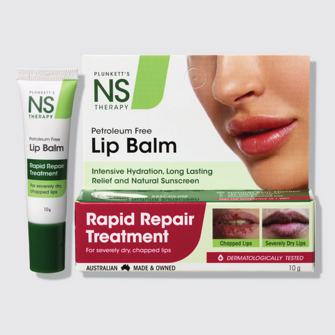 Plunkett's NUTRI SYNERGY NS Lip Balm Rapid Repair 10g