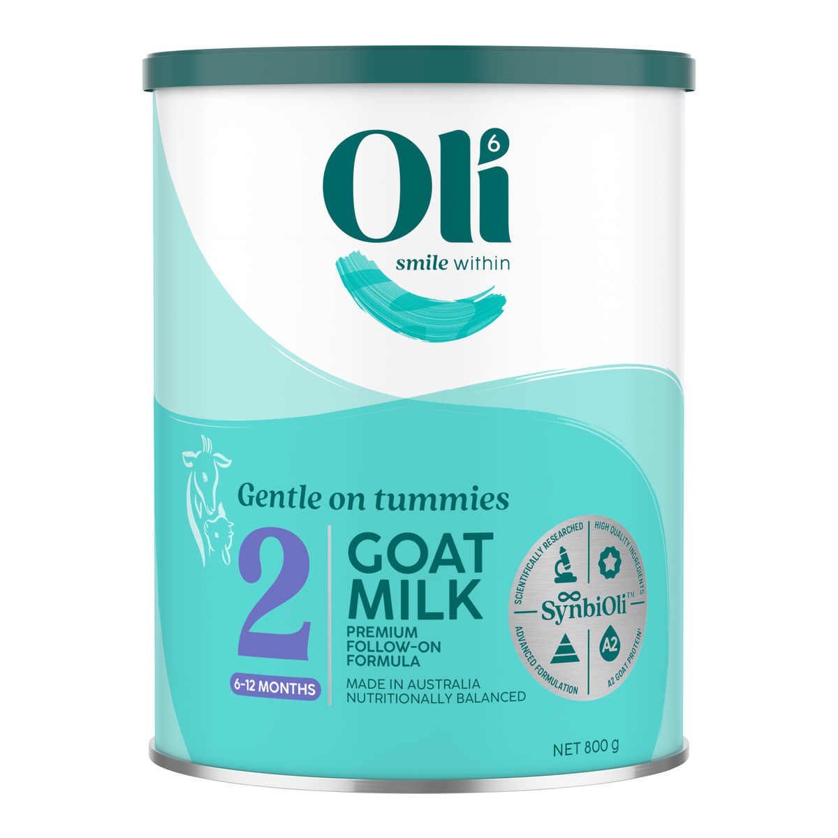 Oli6 Stage 2 Premium Goat Milk Follow-On Formula 800g