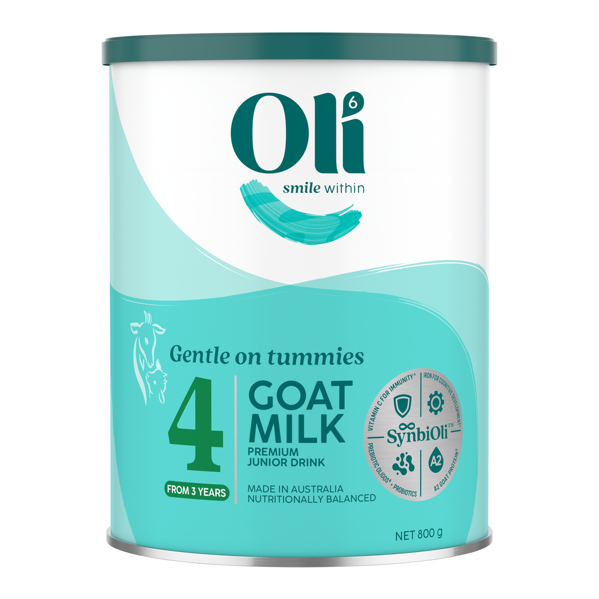 Oli6 Stage 4 Premium Goat Milk Junior Drink 800g