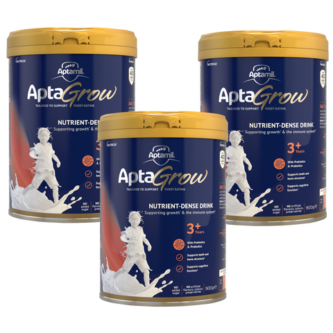 AptaGrow Nutrient-Dense Milk Drink From 3+ Years 3 x 900g - Special Bundle