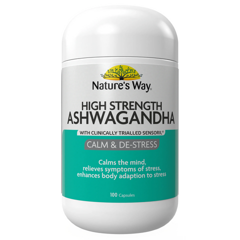 Nature's Way Ashwagandha 100 Capsules