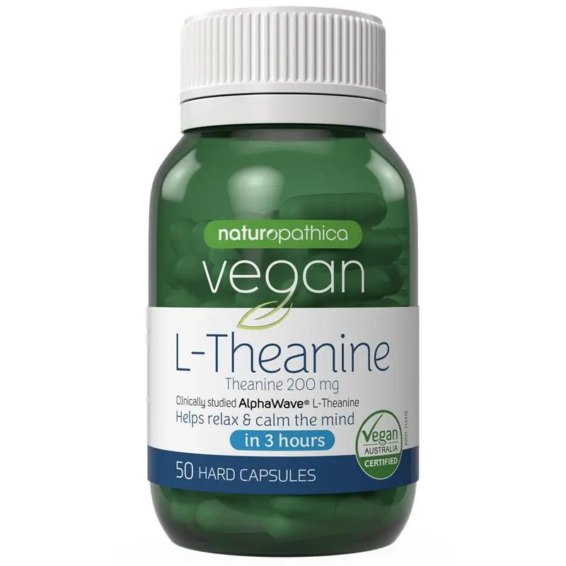 Naturopathica Vegan L-Theanine 50 Capsules