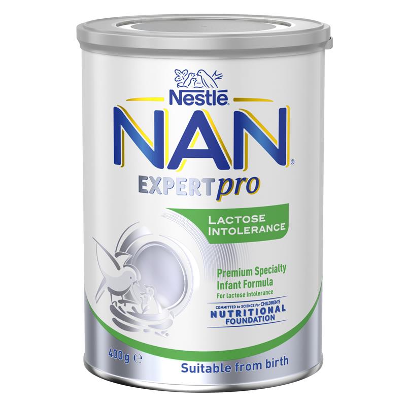 NAN ExpertPRO LACTOSE INTOLERANCE Baby Infant Formula From Birth to 12 Months 400g