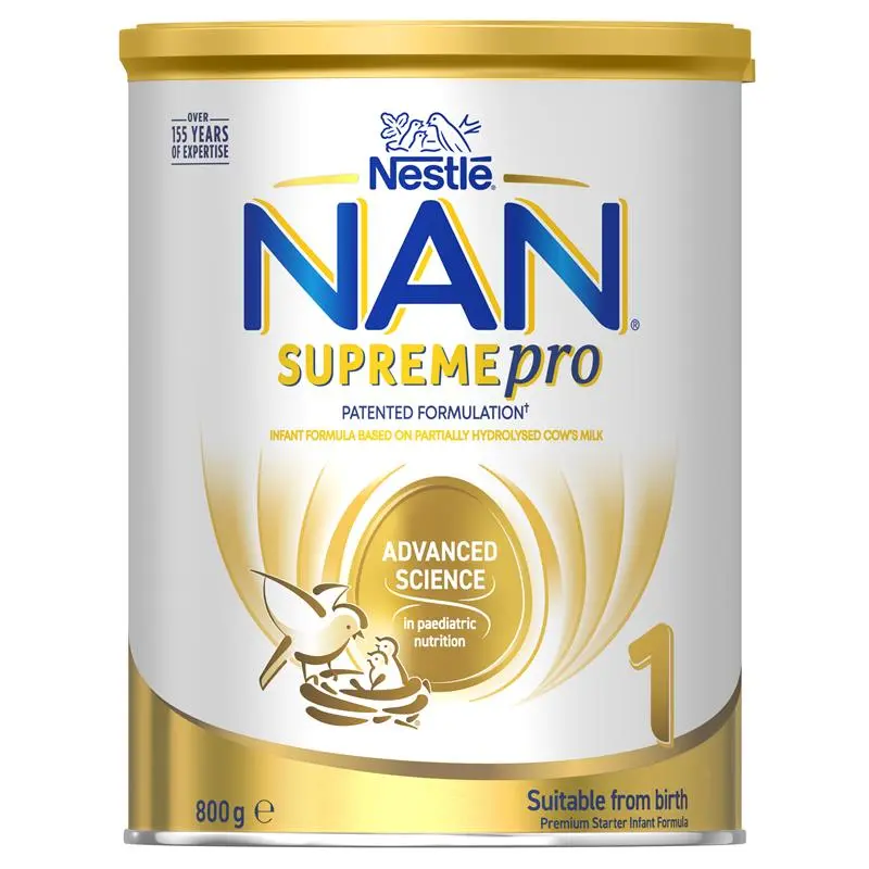 NAN SUPREMEpro 1 Premium Infant Formula for Newborns Suitable from Birth 800g