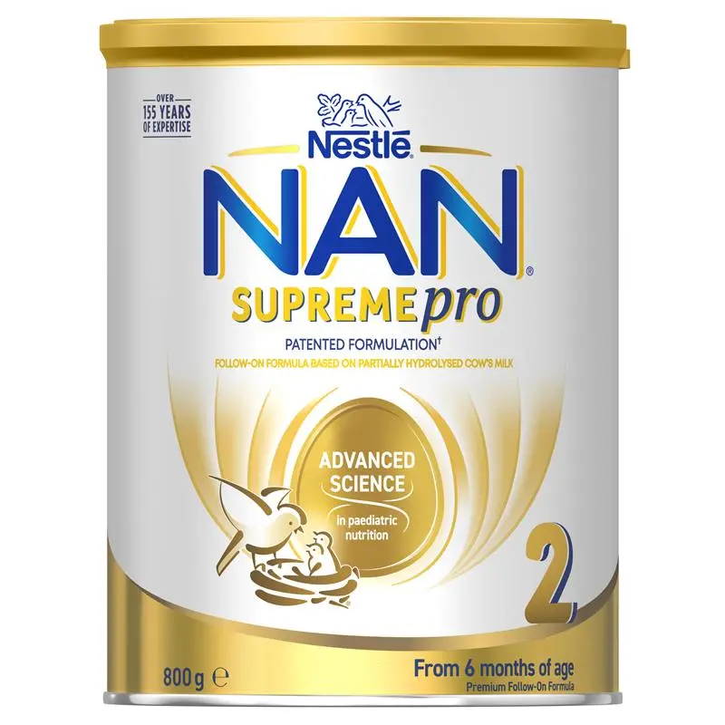 NAN SUPREMEpro 2 Premium Follow-On Infant Formula 6-12 Months 800g