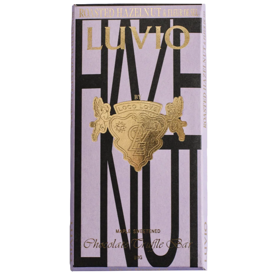 Luvio by Loco Love Maple Sweetened Chocolate Truffle Bar 90g