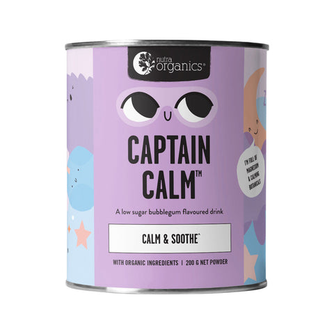 Nutra Organics Captain Calm 200g (Expiry 08/2024)