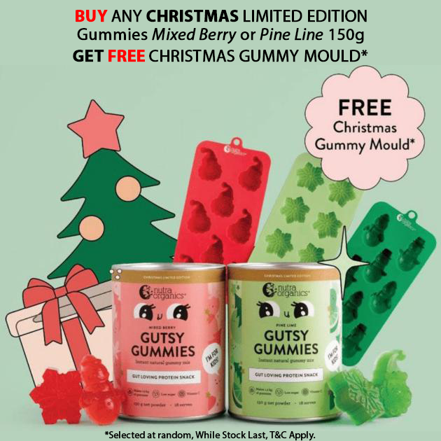 🎁 Nutra Organics Christmas Gummy Mould - GWP NOT FOR SALE (100% off)