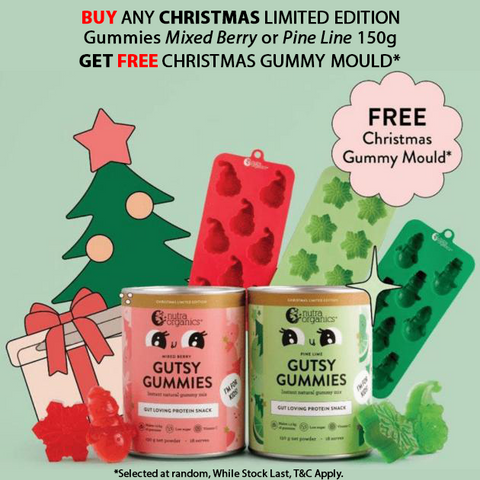 🎁 Nutra Organics Christmas Gummy Mould - GWP NOT FOR SALE (100% off)