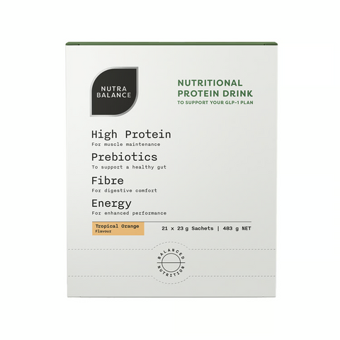 NutraBalance Nutritional Protein Drink 23g x 21 Sachets - 483g