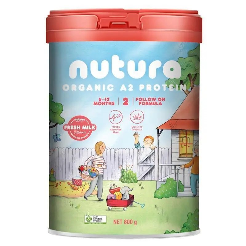 Nutura Organic Stage 2 Follow On Formula 800g