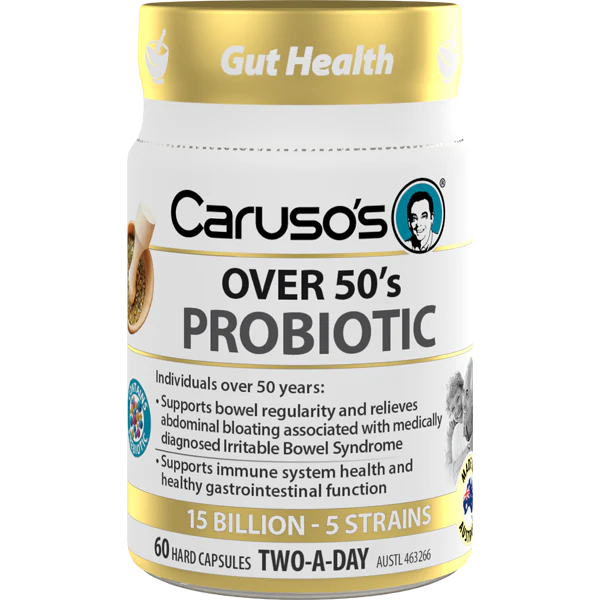 Caruso's Natural Health Probiotic Over 50's 60 Capsules