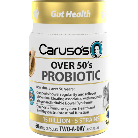 Caruso's Natural Health Probiotic Over 50's 60 Capsules