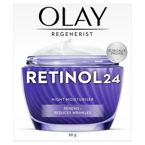 Olay Regenerist Retinol 24 Night Moisturiser Fragrance Free 50g