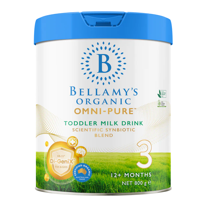 Bellamy’s Organic Omni-Pure Step 3 Toddler Milk Drink 800g