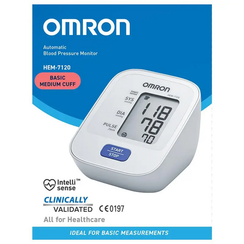 Omron HEM 7120 Automatic Basic Blood Pressure Monitor