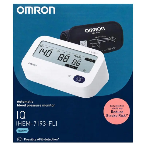 Omron Premium Blood Pressure Monitor HEM-7193FL