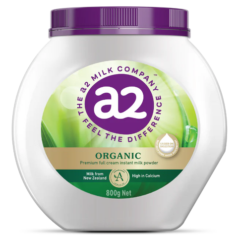 A2 Organic Premium Full Cream Instant Milk Powder 800g