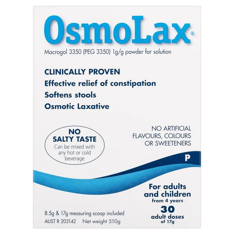 OsmoLax Laxative Powder 30 Dose 510g