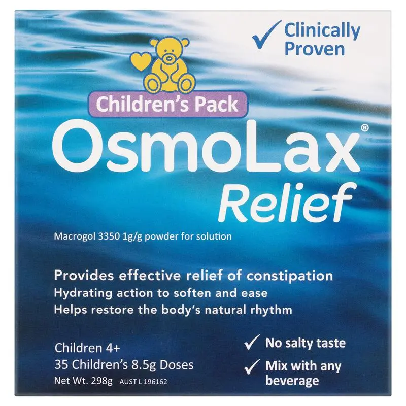 OsmoLax Relief Children's Laxative Powder 35 Dose 298g