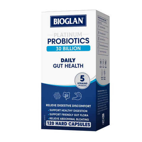 Bioglan Platinum Probiotics Daily 30 Billion 120 Capsules