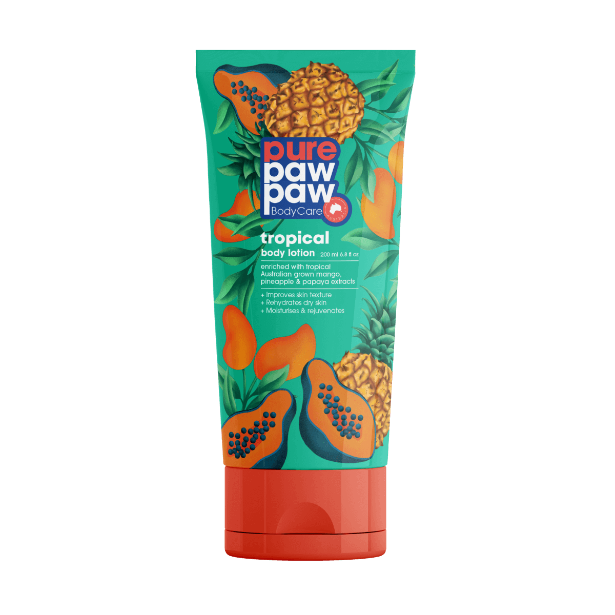 Pure Paw Paw Body Care Tropical Body Lotion 200mL