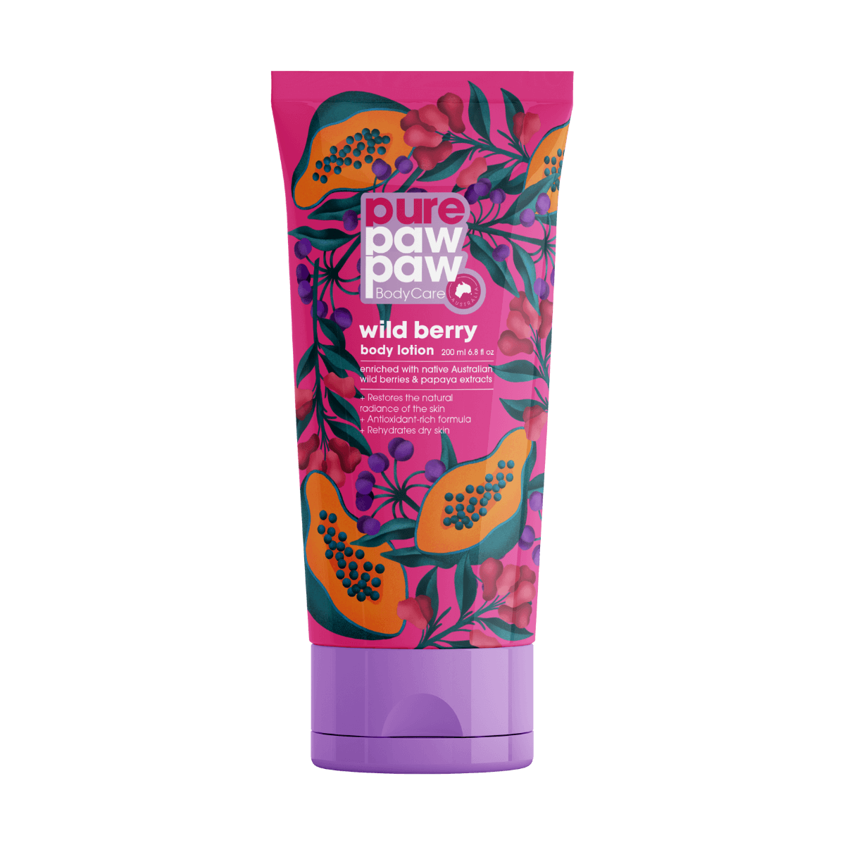 Pure Paw Paw Body Care Wild Berry Body Lotion 200mL