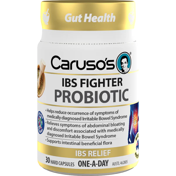 Caruso's IBS Fighter Probiotic 30 Capsules