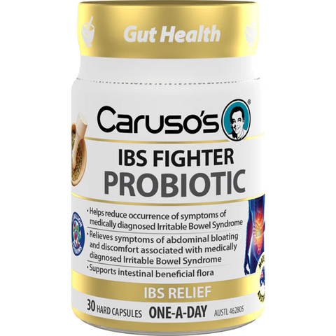Caruso's IBS Fighter Probiotic 30 Capsules