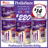 Pediasure Vanilla 6 x 850g - Special Bundle (Expiry 12/25)