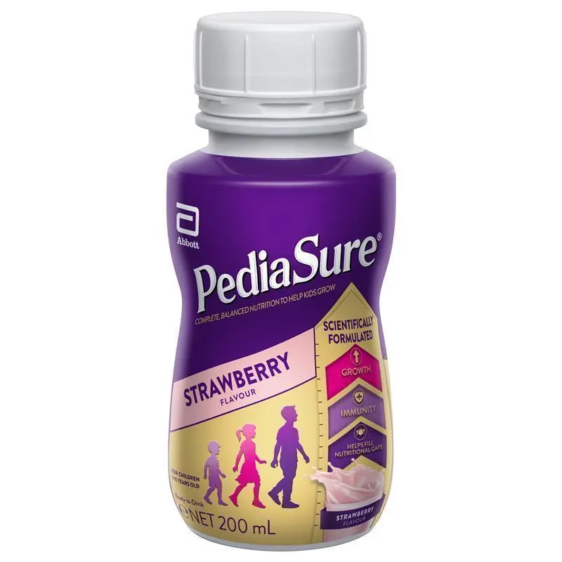 Pediasure Ready To Drink Strawberry 200mL