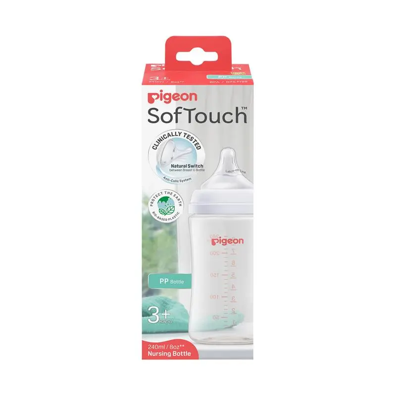 Pigeon SofTouch Bottle PP 240mL