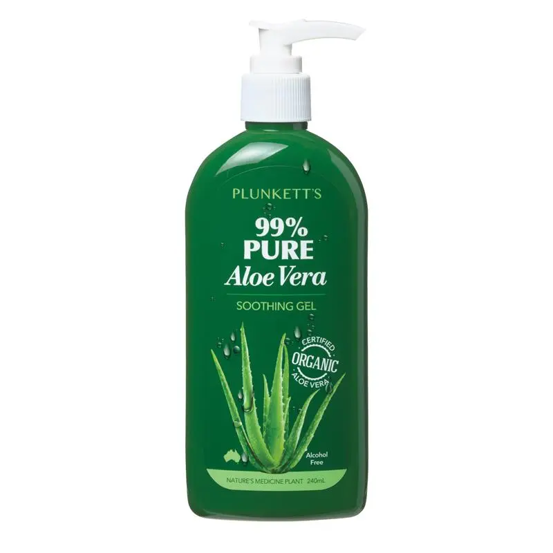 Plunkett's 99% Pure Aloe Vera Soothing Gel Pump 240mL