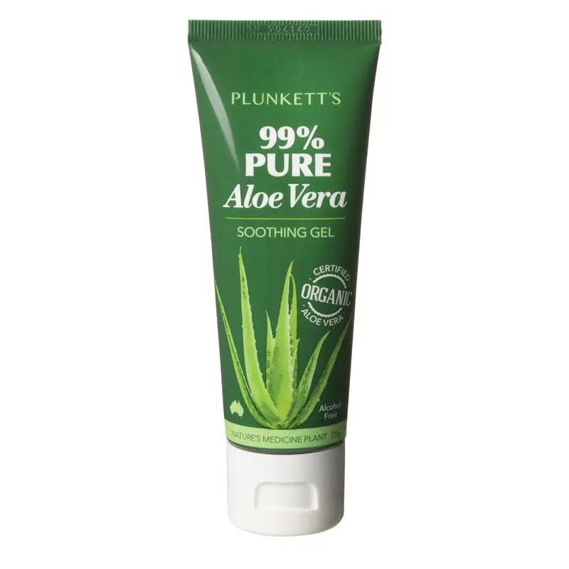 Plunkett's 99% Pure Aloe Vera Soothing Gel Tube 75g