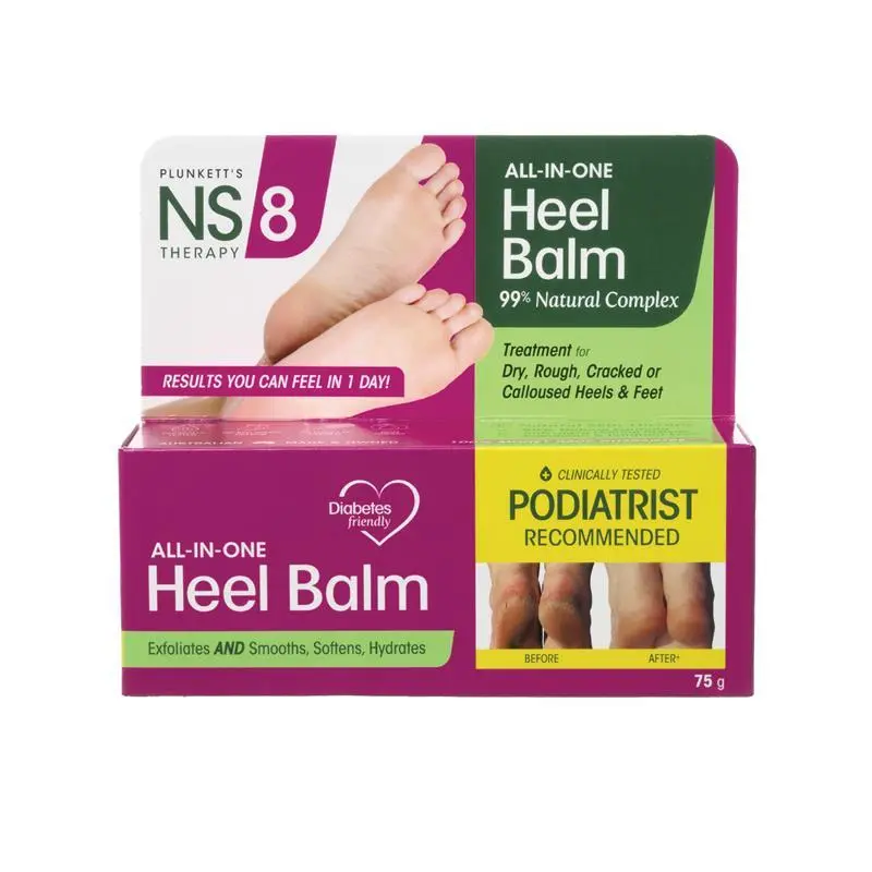 Plunkett's NUTRI SYNERGY 8 NS 8 Active Heel Balm Complex 75g