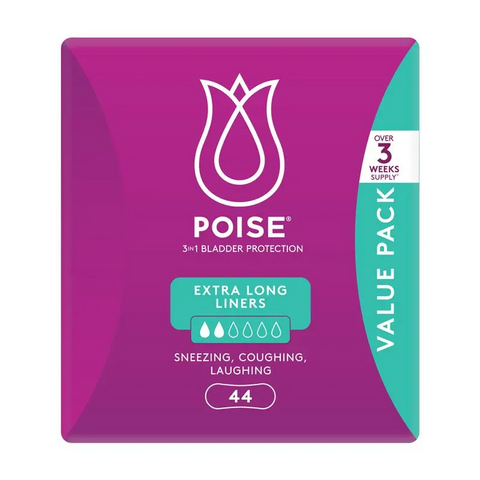 Poise Incontinence Liners Extra Long