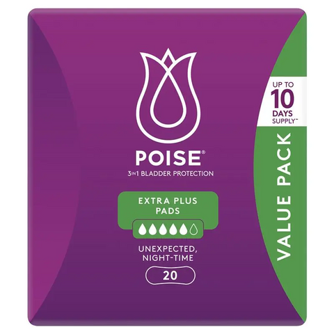 Poise Incontinence Pads Extra Plus