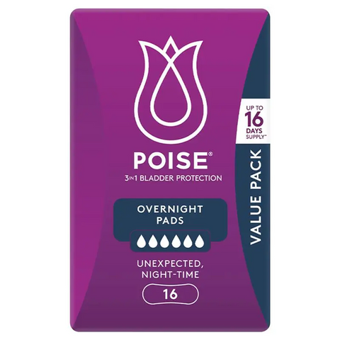 Poise Incontinence Pads Overnight