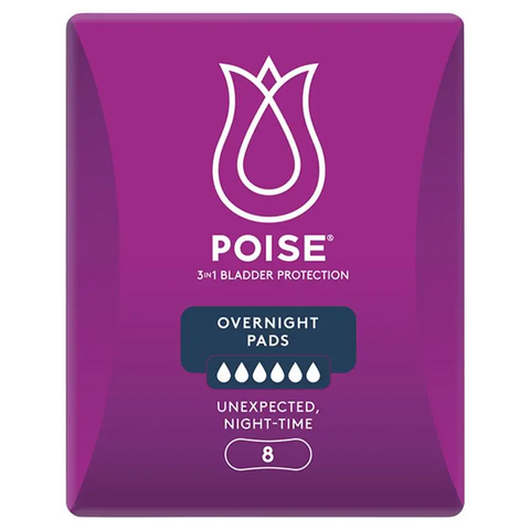 Poise Incontinence Pads Overnight