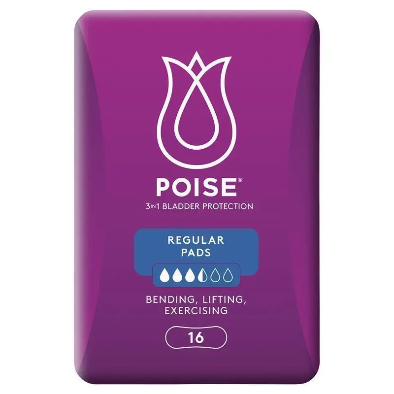 Poise Incontinence Pads Regular