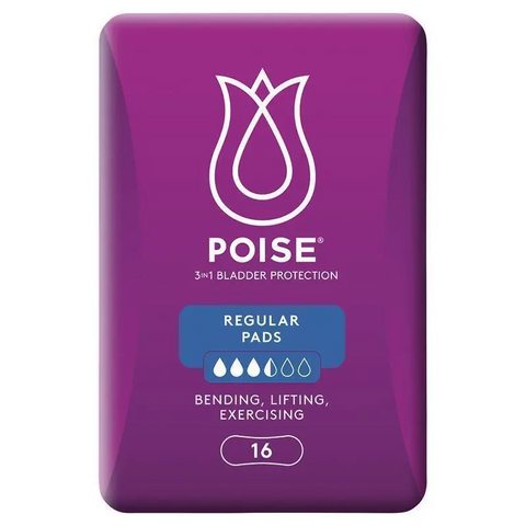 Poise Incontinence Pads Regular