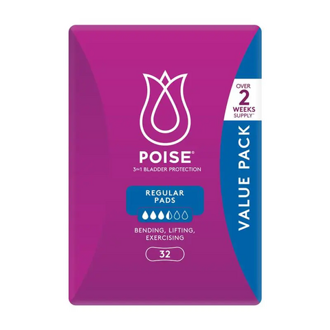 Poise Incontinence Pads Regular