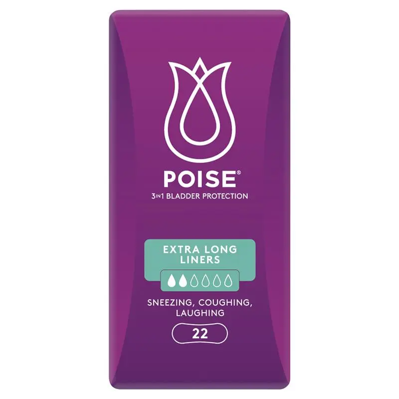Poise Incontinence Liners Extra Long