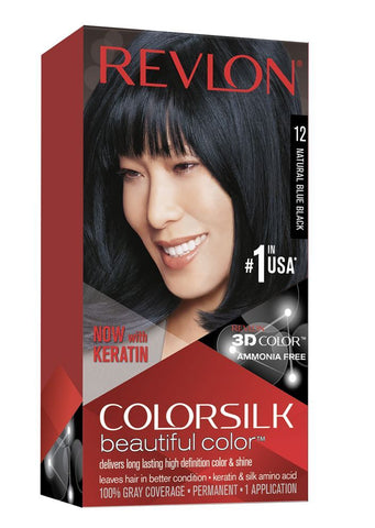 Revlon ColorSilk 12 Natural Blue Black